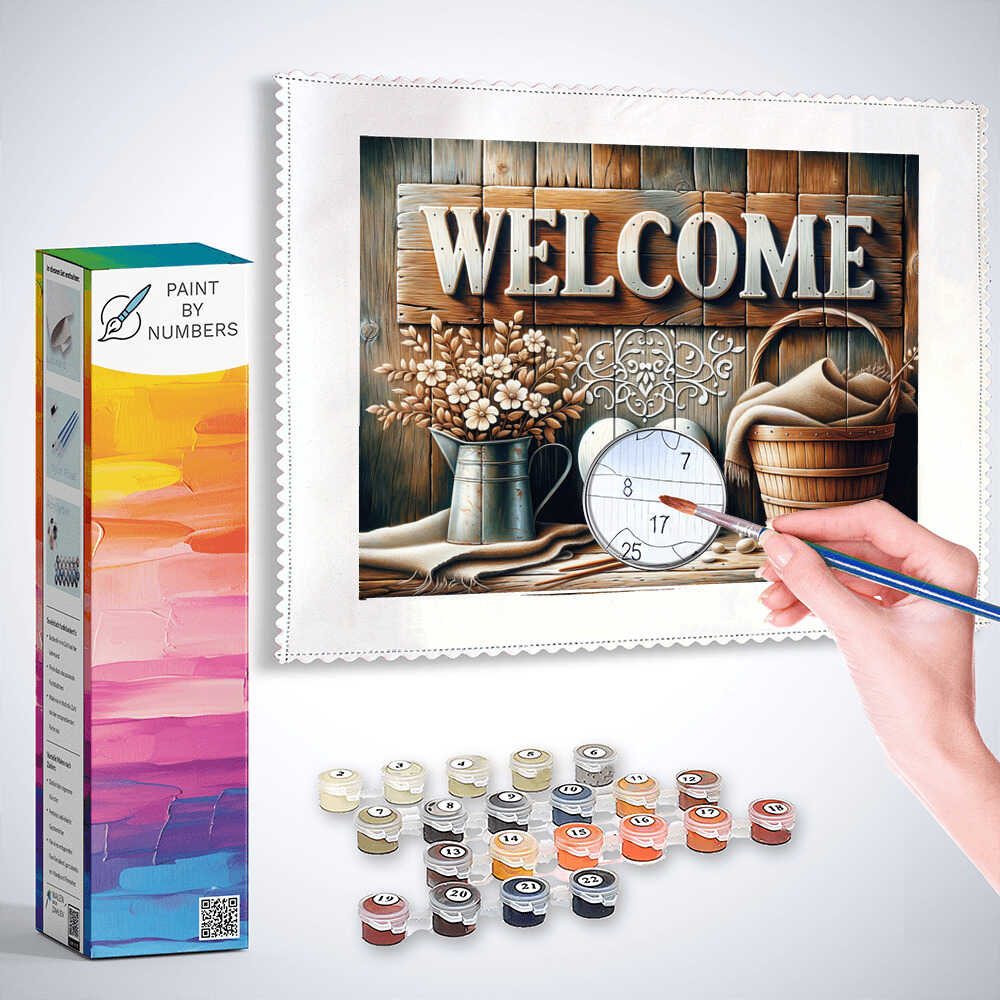 Paint by Numbers - Welcome – DIY Paint by Numbers