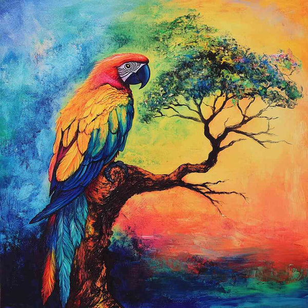 Paint by Numbers - explosion of color in the tropics