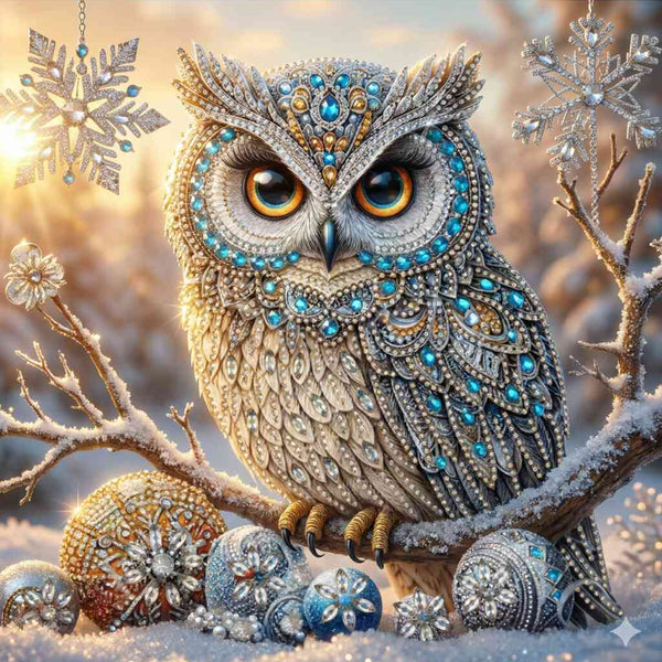 Paint by Numbers - The Crystal Owl