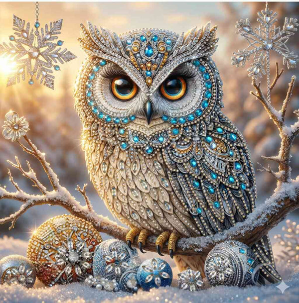 Paint by Numbers - The Crystal Owl