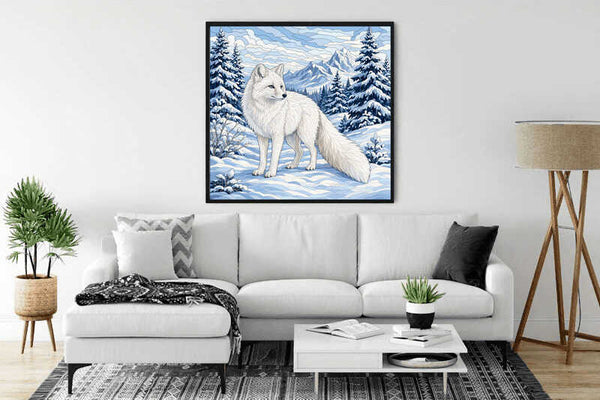 Paint by Numbers - Icy silence – magic of the North