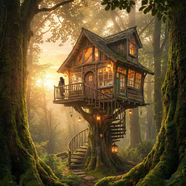 Paint by Numbers - The Enchanted Treehouse
