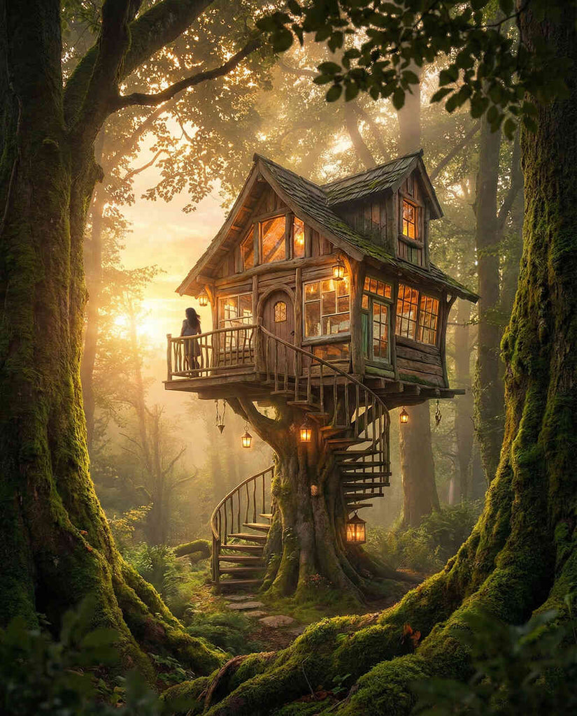Paint by Numbers - The Enchanted Treehouse