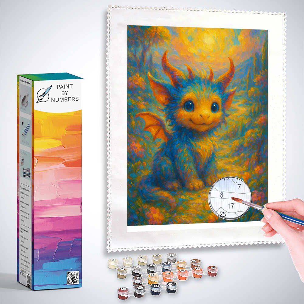 Paint by Numbers - Sunheart of the Fantasy Forest