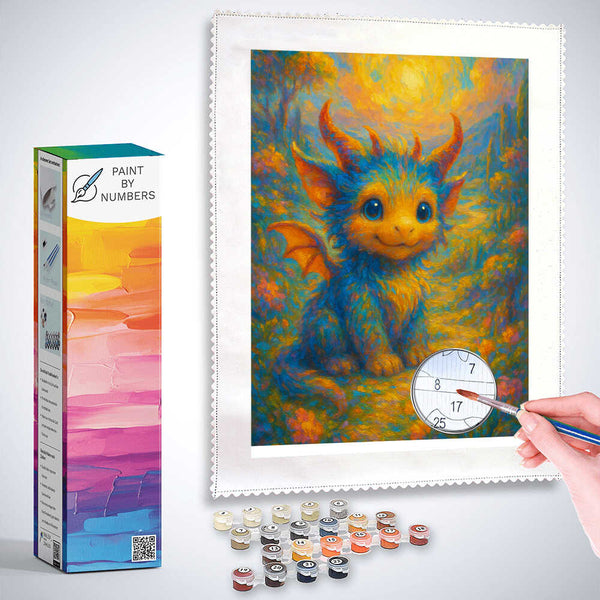 Paint by Numbers - Sunheart of the Fantasy Forest