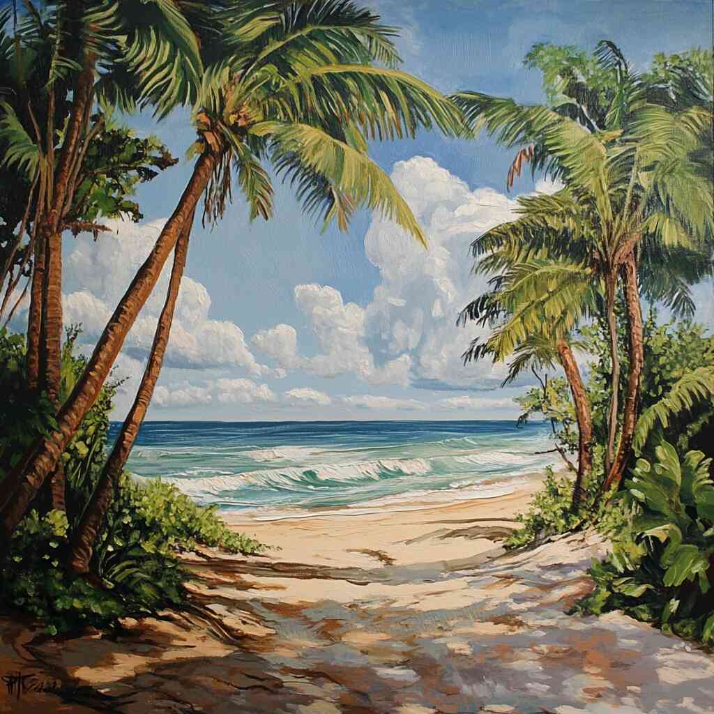 Paint by Numbers - Longing for sun