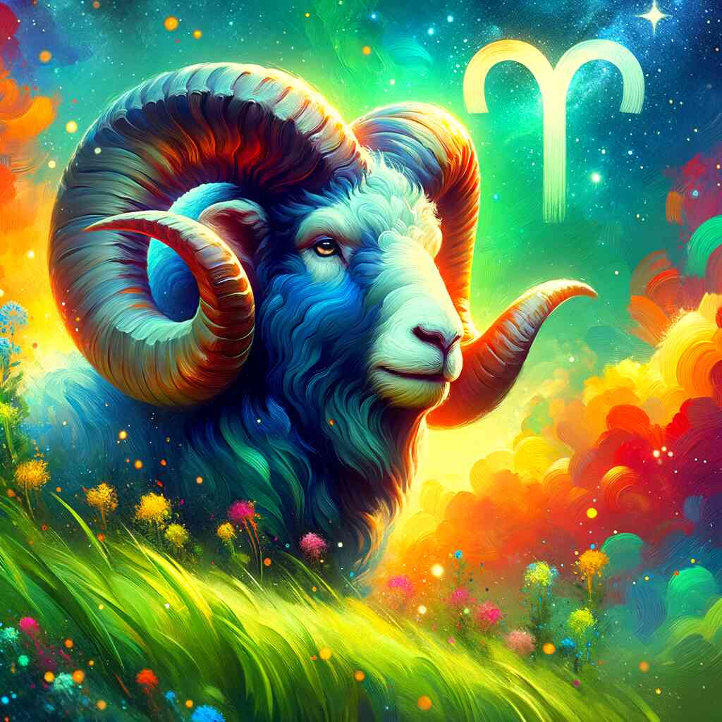 Paint by Numbers - Zodiac sign Aries