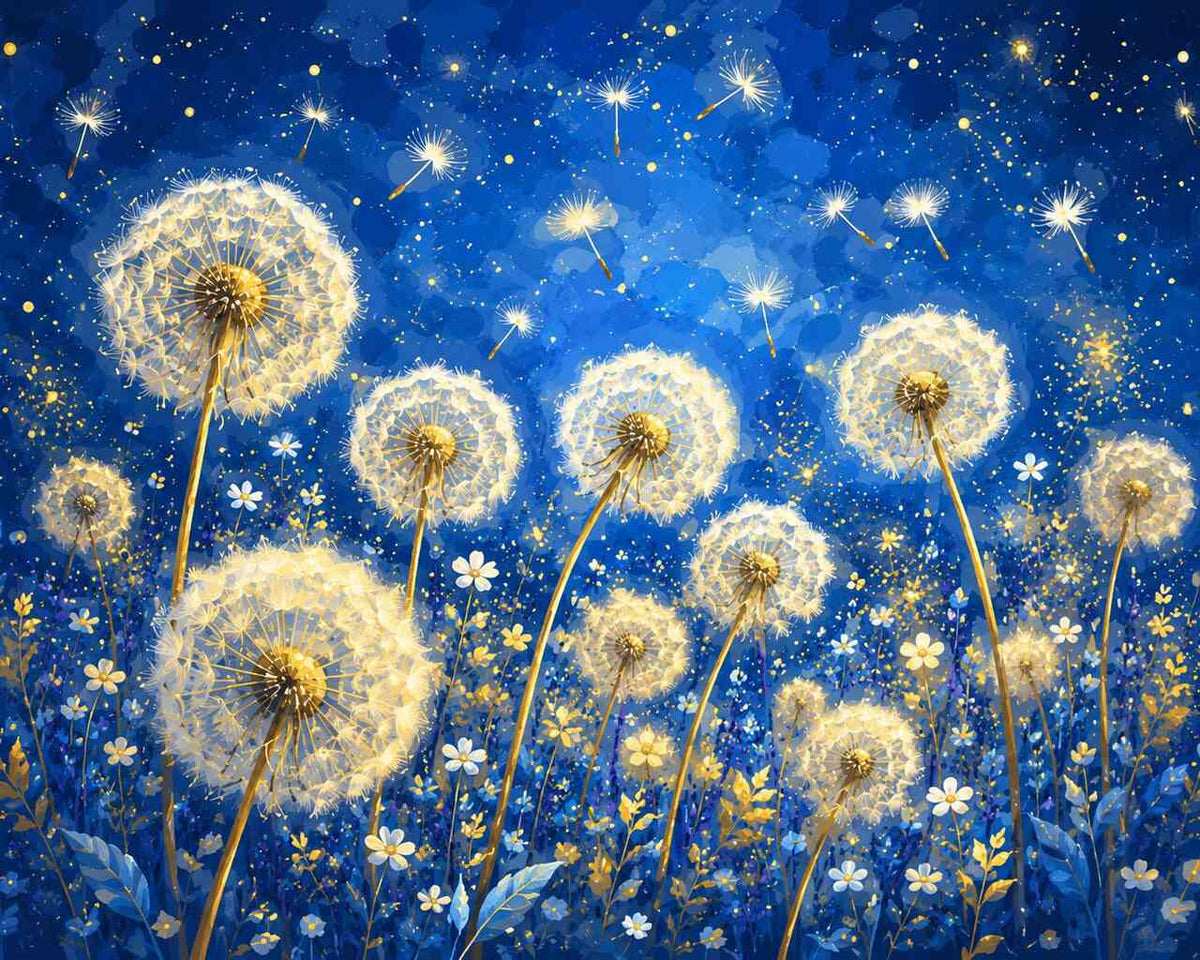Paint by Numbers - Starry Night of Wishes