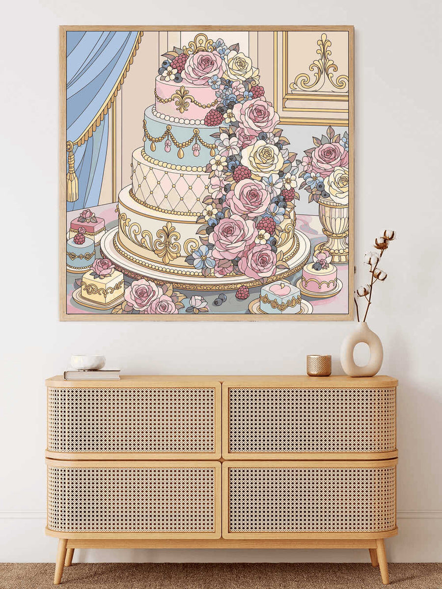 Paint by Numbers - Fairytale Sweetness – Festive Romance