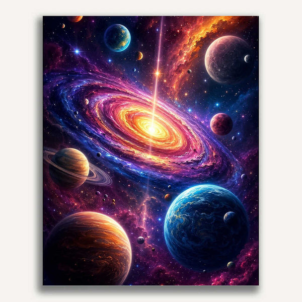 Paint by Numbers - Galactic Dream
