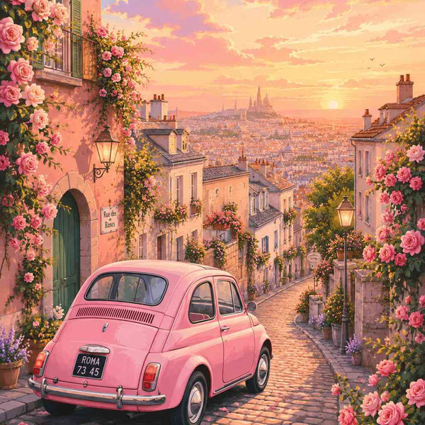 Paint by Numbers - Rose dreams at dusk