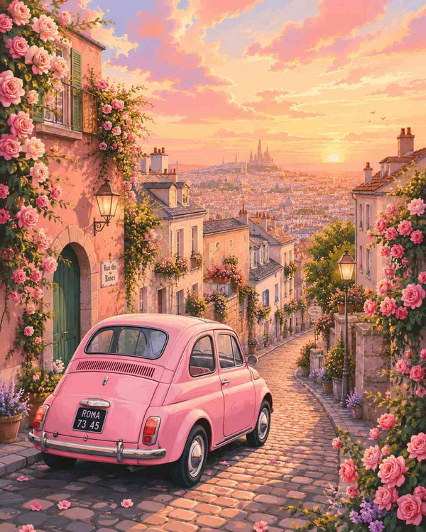 Paint by Numbers - Rose dreams at dusk