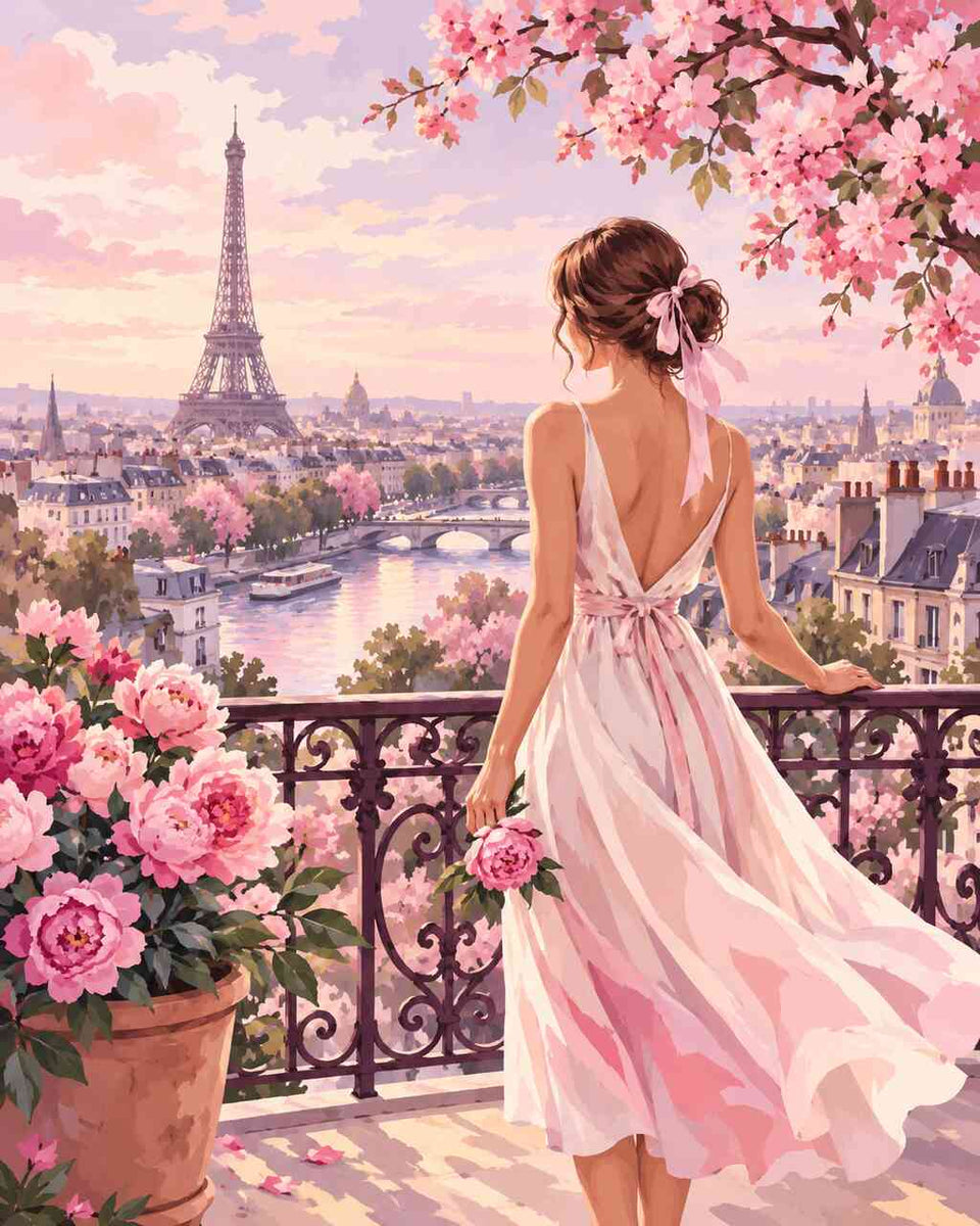 Paint by Numbers - Spring dreams in Paris