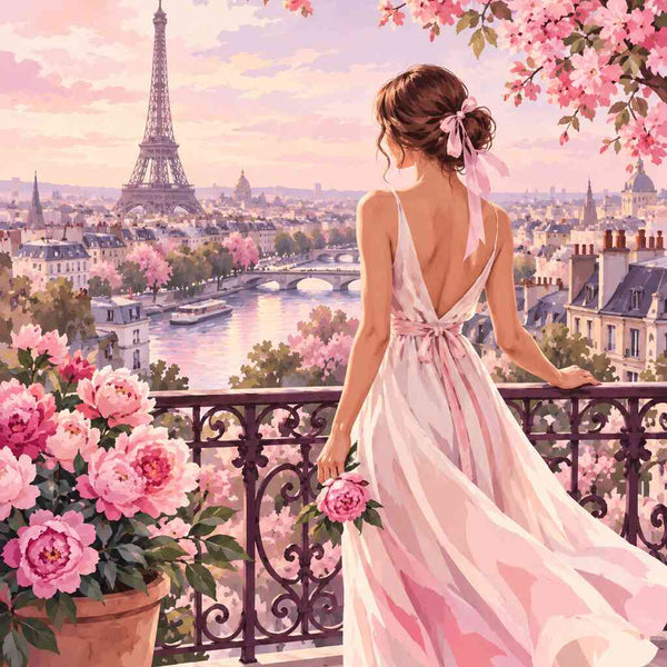 Paint by Numbers - Spring dreams in Paris