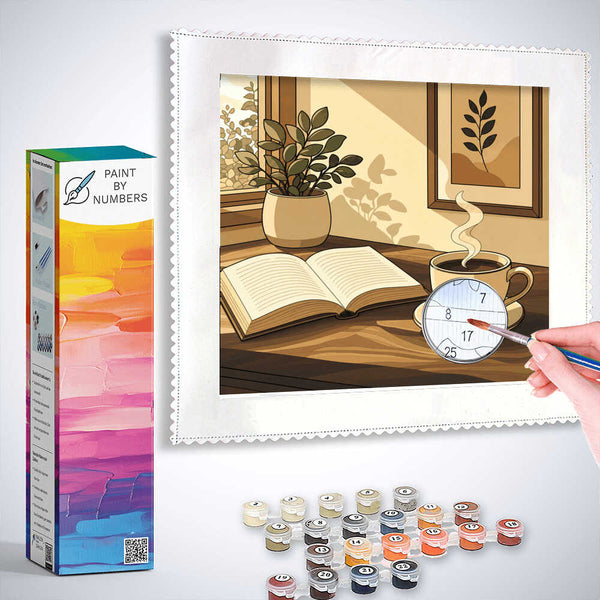 Paint by Numbers - Morning rest in the sunlight