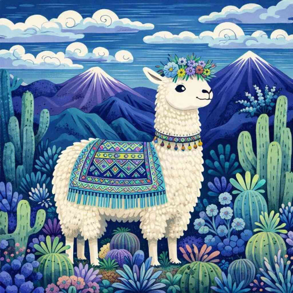 Paint by Numbers - Magical Andean joy