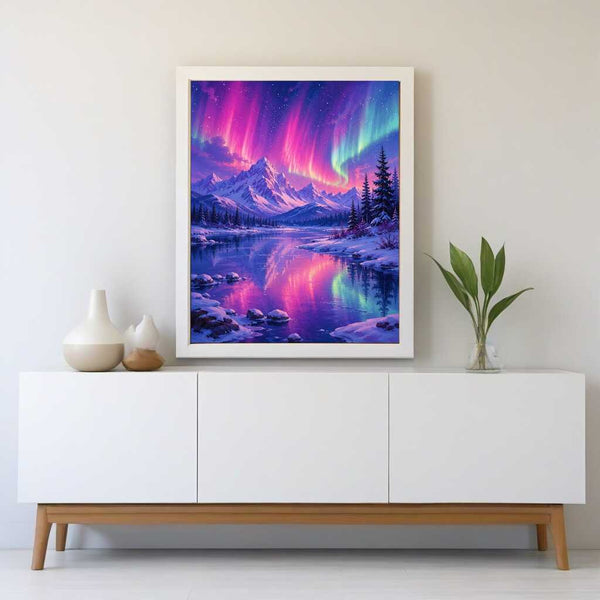Paint by Numbers - Dance of the Northern Lights
