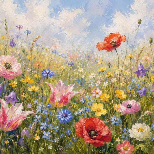 Paint by Numbers - Spring awakening, blossoming harmony