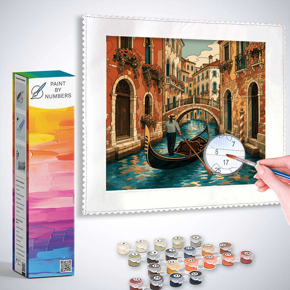 Paint by Numbers - Venetian reverie