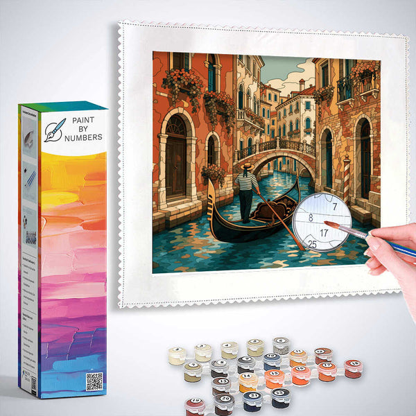 Paint by Numbers - Venetian reverie