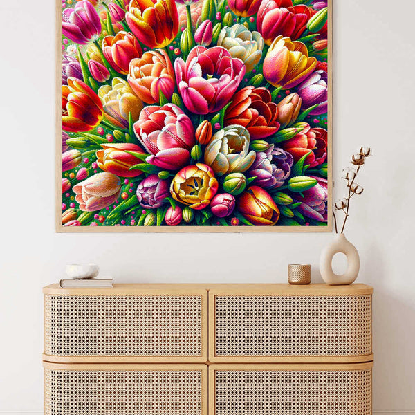 Paint by Numbers - Fantastic Tulips Bouquet