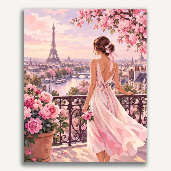 Paint by Numbers - Spring dreams in Paris