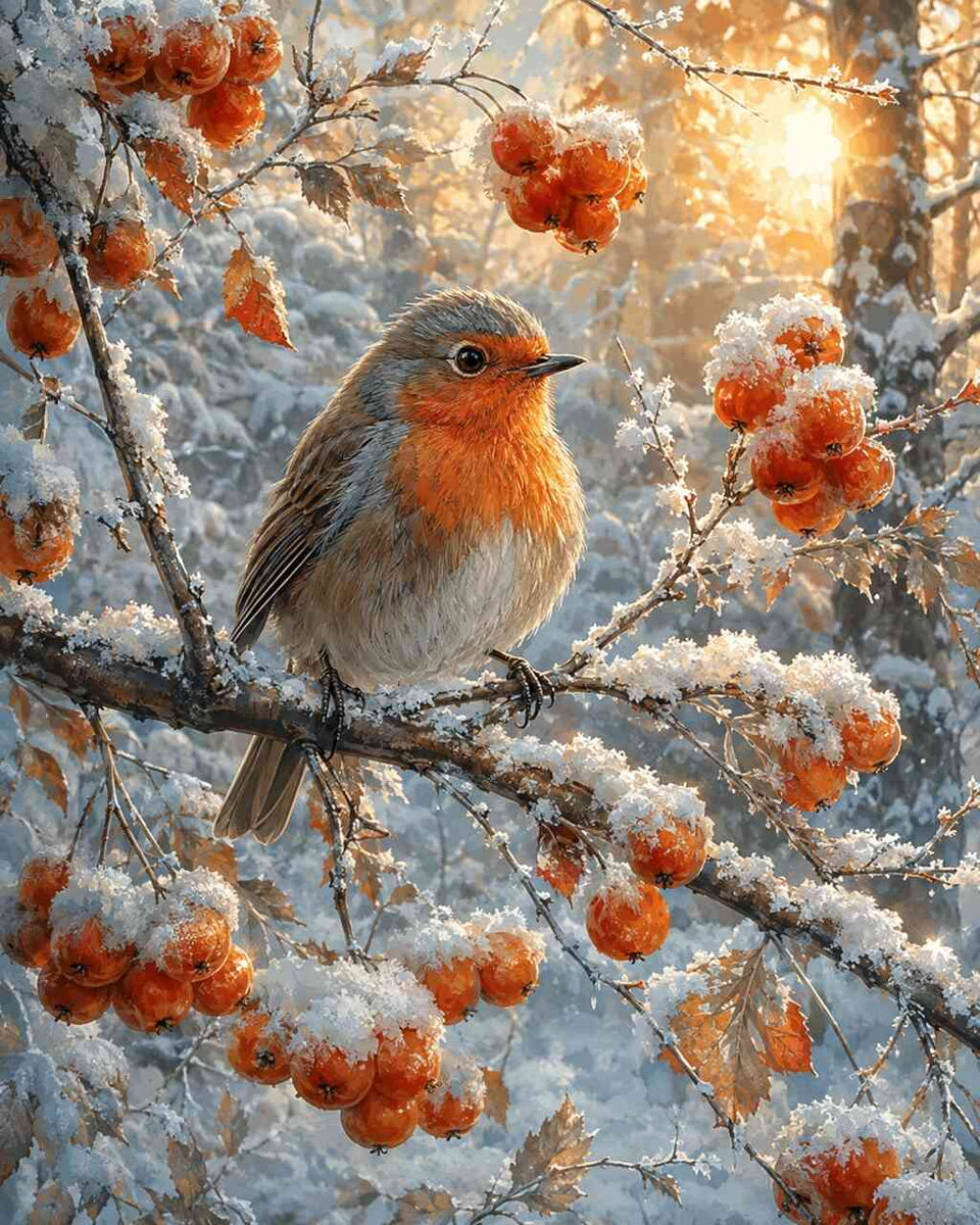 Paint by Numbers - Winter Magic of the Dawn