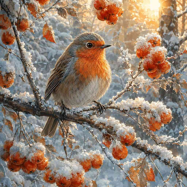 Paint by Numbers - Winter Magic of the Dawn