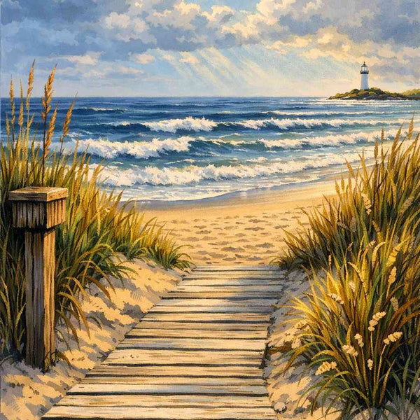 Paint by Numbers - Longing for the sea