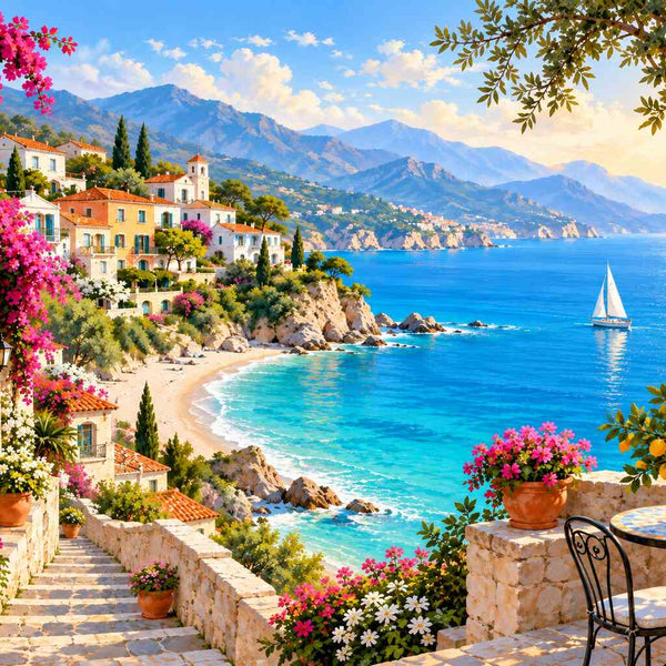 Paint by Numbers - Sea breeze