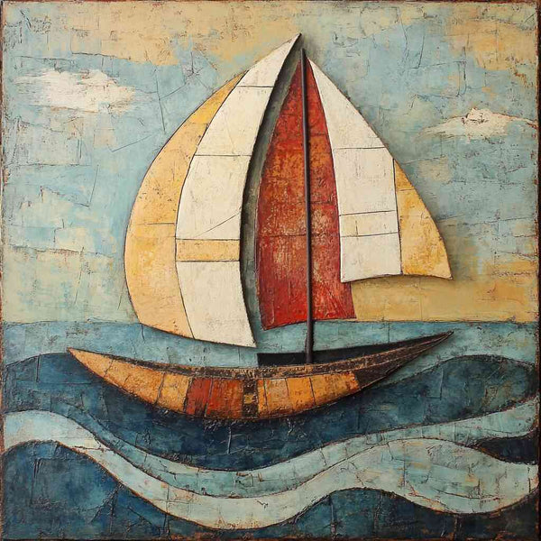 Paint by Numbers - Sails of Freedom, Abstract