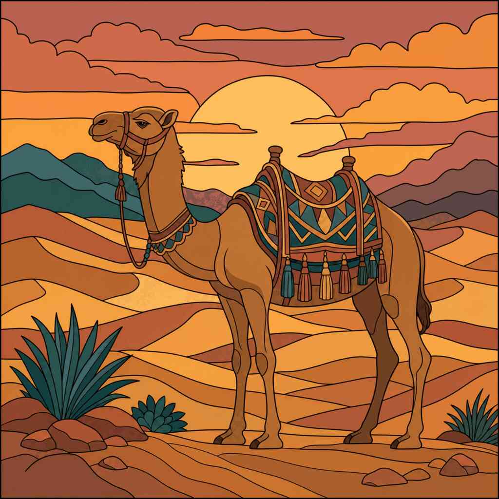 Paint by Numbers - Caravan of Longing