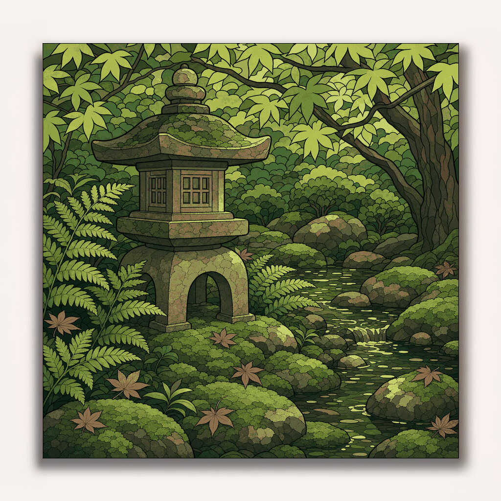 Paint by Numbers - Zen Garden of Silence
