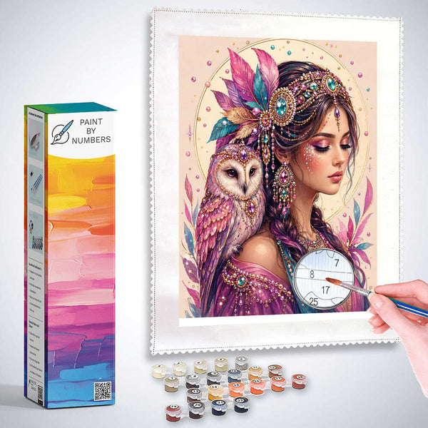 Paint by Numbers - Jewels of the Night