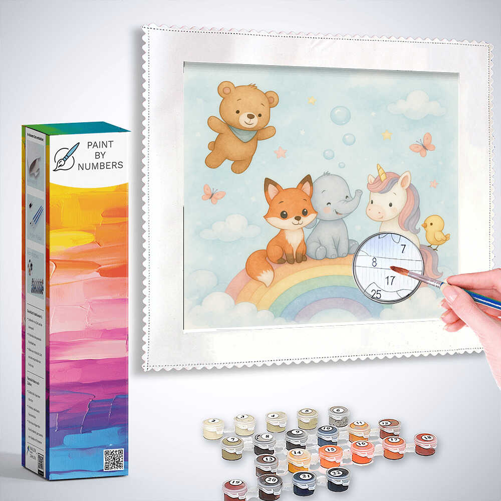 Paint by Numbers - Dream Magic Friends