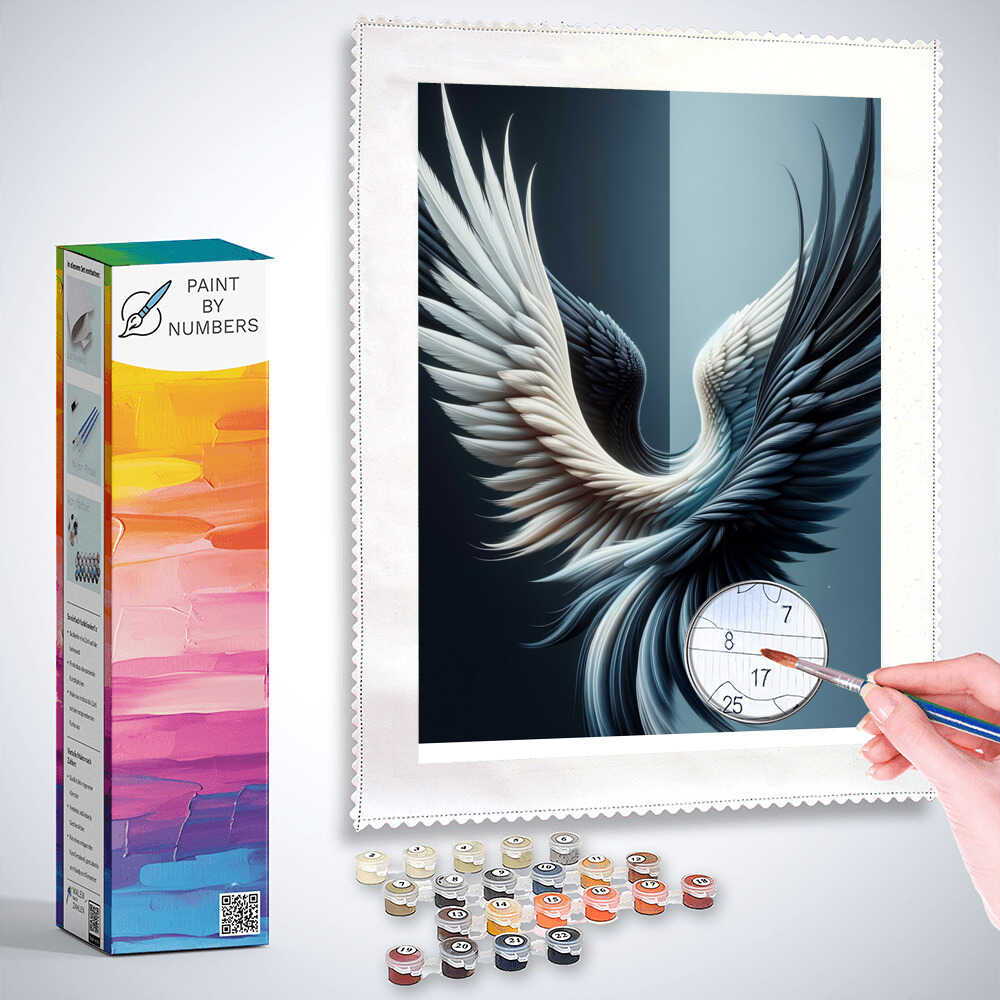 Paint by Numbers - Angel wings