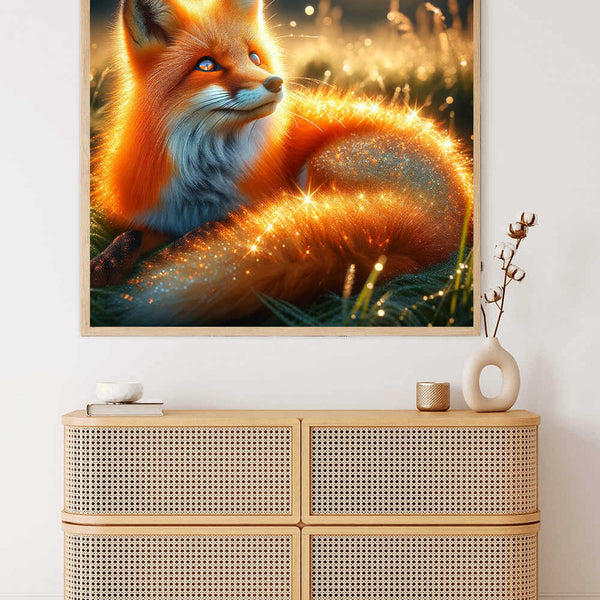 Paint by Numbers - Sparkling dreams of the fox