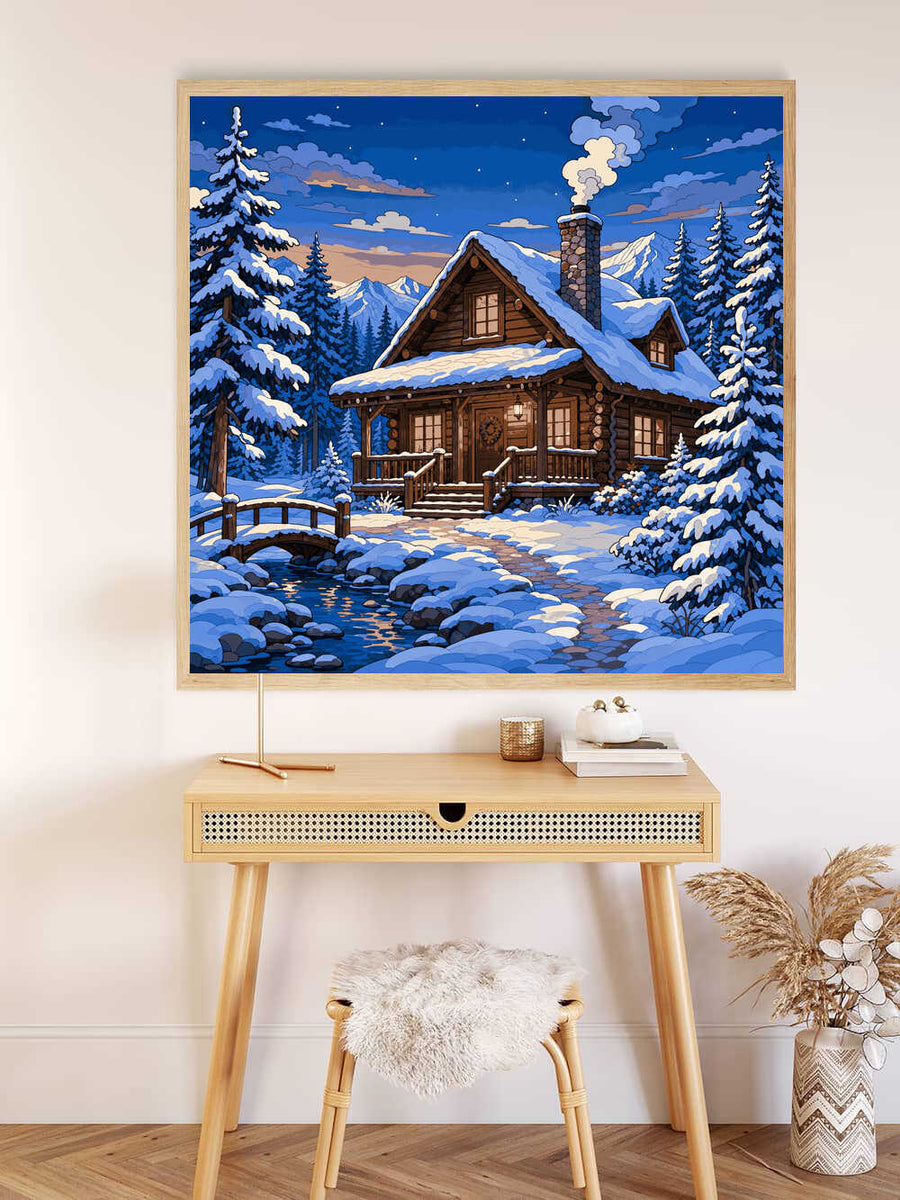 Paint by Numbers - Winter magic of silence