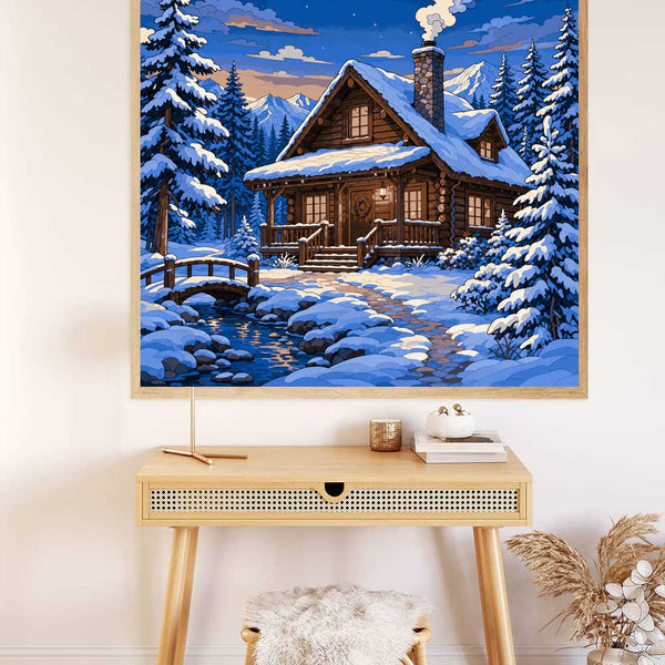 Paint by Numbers - Winter magic of silence