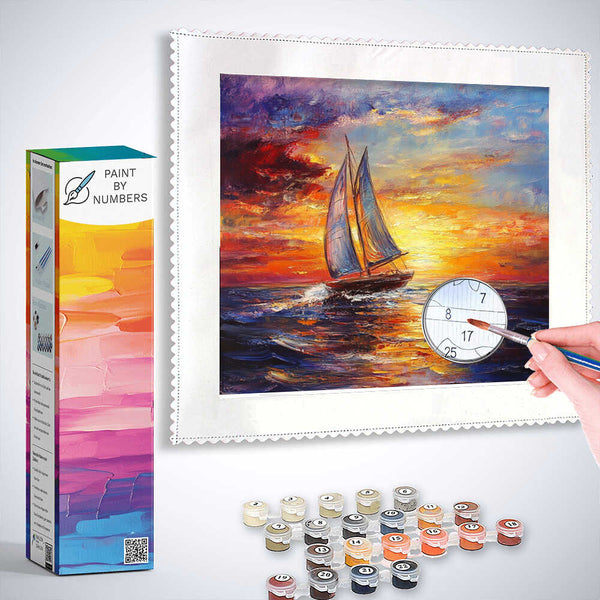 Paint by Numbers - In the light of freedom