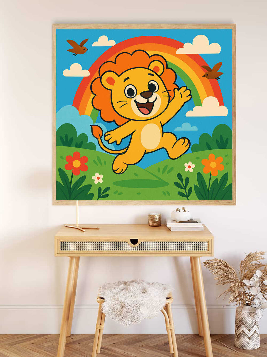 Paint by Numbers - Happy King of Colors