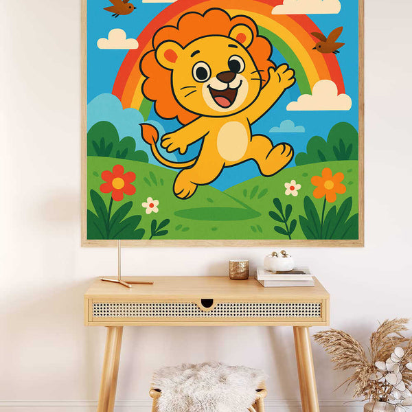 Paint by Numbers - Happy King of Colors