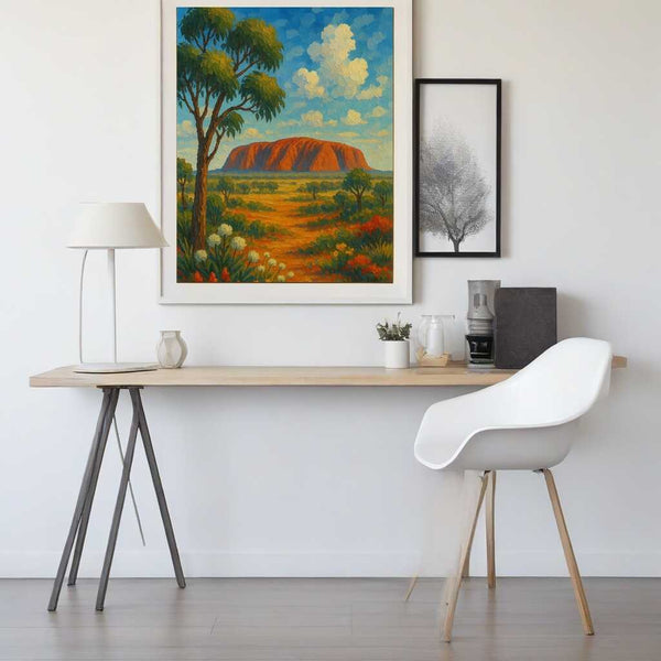 Paint by Numbers - Flaming Heart of the Outback