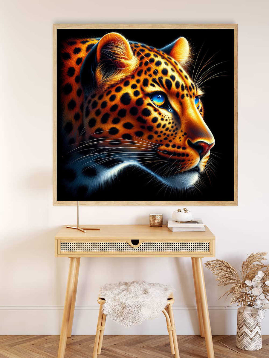 Paint by Numbers - Leopard Profile
