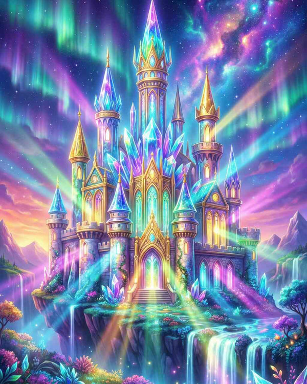 Paint by Numbers - Crystal Palace of Dreams