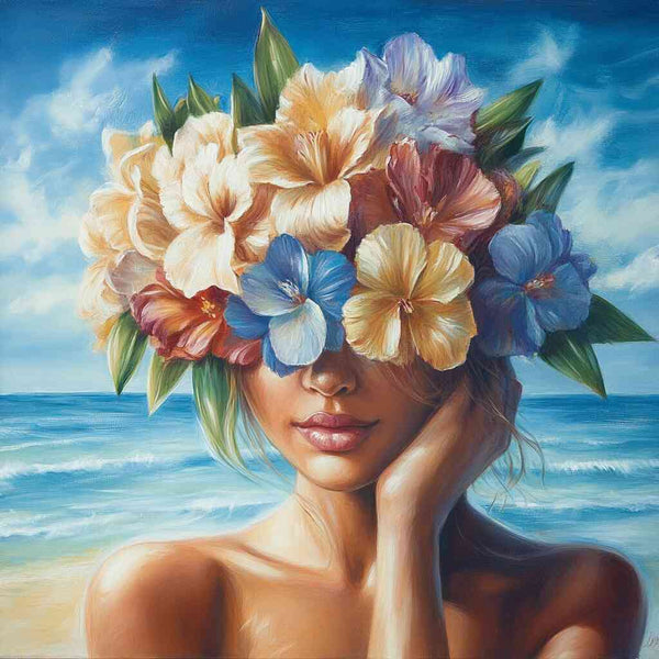 Paint by Numbers - Flower dreams by the sea