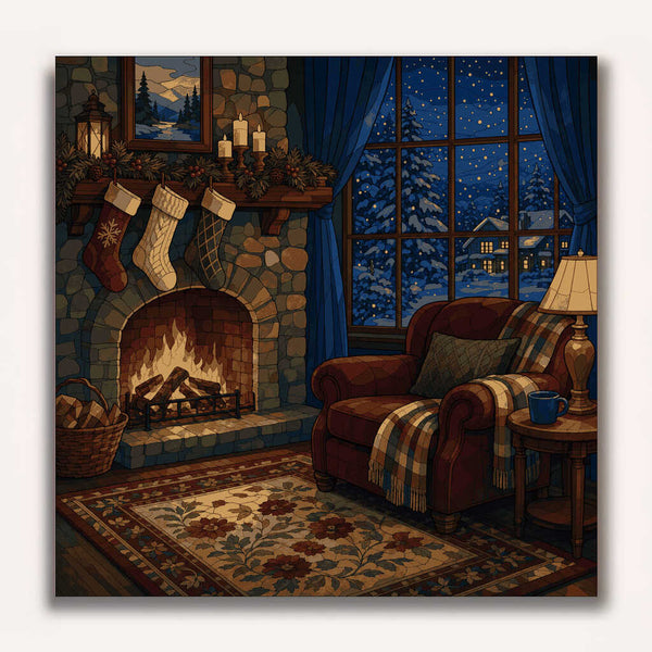Paint by Numbers - Winter coziness