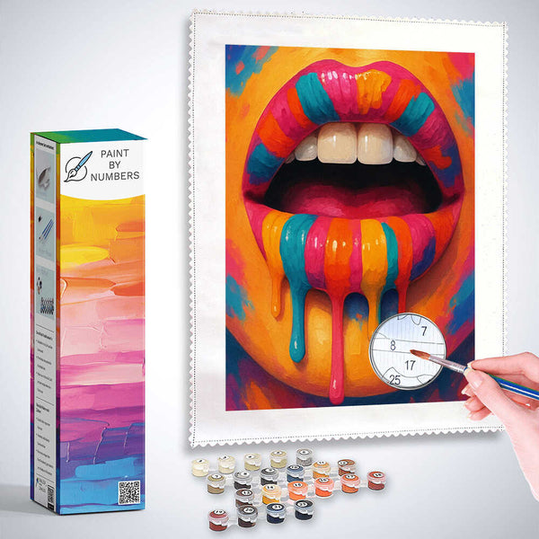Paint by Numbers - Color explosion of the senses