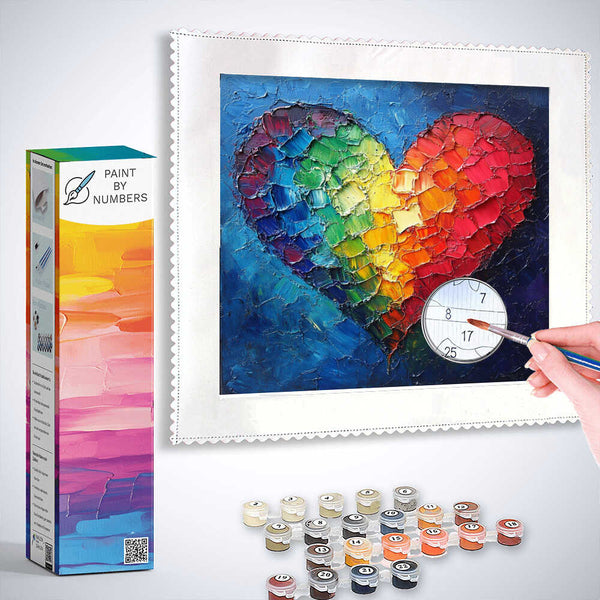 Paint by Numbers - Colors of the Heart