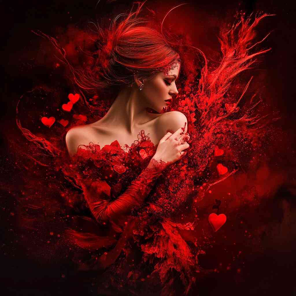 Paint by Numbers - flames of passion